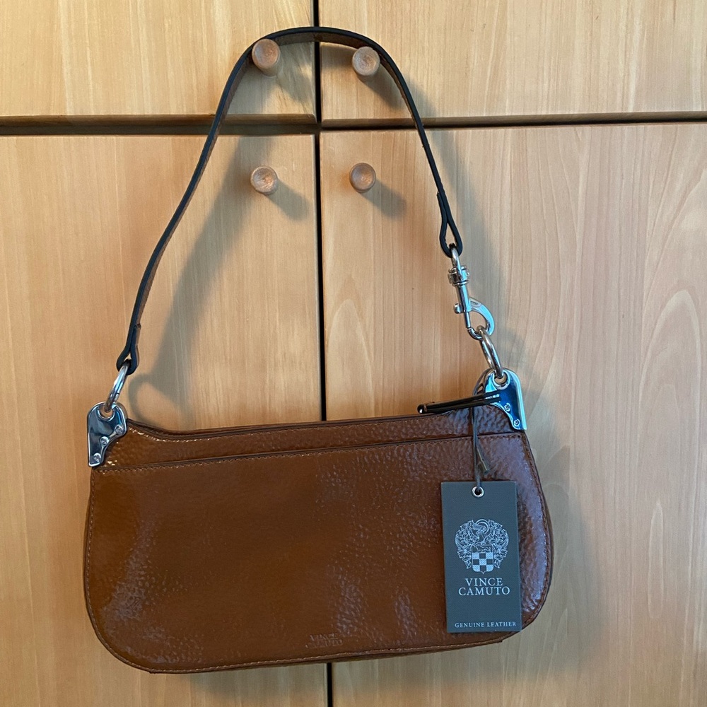 Vince Camuto leather shoulder bag NWT